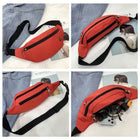 Riñonera Deportiva Unisex - Bolsa de Cintura para Viaje y Uso Diario