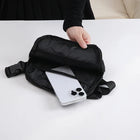Riñonera Deportiva Impermeable de Nailon - Gran Capacidad para Teléfono y Uso Diario