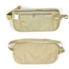 Riñonera Deportiva de Nylon con Cardholder - Negra y Caqui