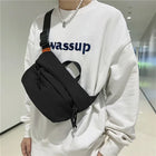 Riñonera Deportiva Unisex de Nylon - Estilo Hip-Hop y Urbano