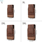 Riñonera Deportiva X7XC de Piel Sintética Resistente con Compartimentos para Tarjetas y Soporte Vertical para Teléfono