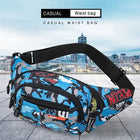 Riñonera Deportiva Impermeable Multifuncional - Bolsa Pechera y Cinturón para Actividades al Aire Libre