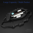 Riñonera Deportiva Hombre Impermeable Multifuncional - Bolsa de Pecho y Hombro