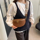 Riñonera de Cuero para Mujer - Bolso de Piel de Vestir Elegante