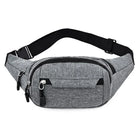 Riñonera Grande Unisex - Bolso Bandolera Casual de Cintura