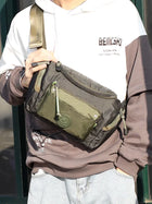 Riñonera de Moda para Hombre de Nylon Impermeable