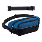 Riñonera Deportiva Grande para Hombre y Mujer - Bolsa de Cintura Cruzada para Senderismo, Running y Viajes