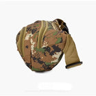 Riñonera Deportiva Camuflaje: Bolsa de Cintura Espaciosa y Multibolsillos