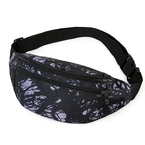 Riñonera Deportiva Holográfica Multifuncional para Móvil - Bolsa de Cintura para Hombre y Mujer