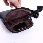 Riñonera de Cuero Genuino para Hombre - Bolso Bandolera Cruzado de Piel