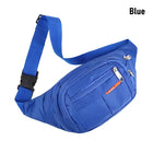 Riñonera Deportiva Impermeable de Nylon Multicolor para Viajes