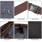 Riñonera Deportiva Impermeable para Hombre