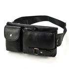 Riñonera de Cuero para Hombre - Bolso de Piel de Vestir Premium