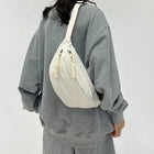 Riñonera Deportiva Mujer - Bolsa Banano Vellutada Espaciosa