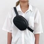 Riñonera Deportiva Mujer - Bolso Bandolera de Piel Sintética para Viajes
