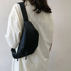 Riñonera Deportiva Grande Multifuncional - Bolsa Cruzada para Running, Fitness y Viajes con Compartimento para Teléfono