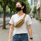 Riñonera Deportiva Oxford Negra - Cómoda y Resistente