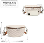 Riñonera de Cintura para Mujer - Bolso Bandolera Casual