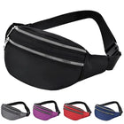 Riñonera Deportiva Impermeable Multibolsillos - Bolsa de Cintura para Hombre y Mujer