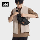 Riñonera Deportiva Original LEE - Negra, Impermeable, Unisex, Estilo Coreano