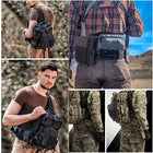 Riñonera Deportiva Táctica Molle Unisex - Organizador EDC y Portamóvil