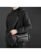 Riñonera Deportiva Hombre Nylon Multibolsillos - Bolso Cintura Impermeable para Running, Viajes y Senderismo