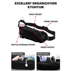 Riñonera Deportiva Grande Impermeable - Bolsa Pecho para Hombre y Mujer