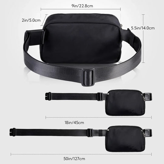 Riñonera Deportiva Unisex para Running - Cómoda y Ajustable