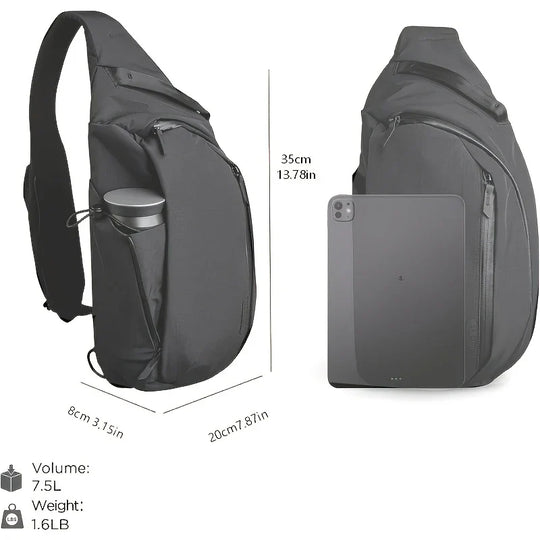 Riñonera Deportiva Unisex - Bolso Bandolera Casual para Hombre y Mujer