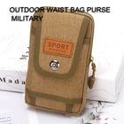 Riñonera Deportiva Táctica Unisex - Bolsa EDC para Teléfono 6.5 Pulgadas, Camping y Caza