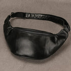 Riñonera de Cuero para Hombre - Bolso Cinturón de Viaje Pequeño y Elegante