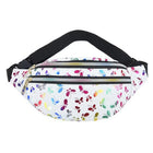 Riñonera Grande Unisex de Lona - Bolso Bandolera Casual Espacioso