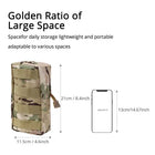 Riñonera Deportiva Táctica Molle Camuflaje 600D para Caza