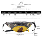 Riñonera Deportiva Unisex - Bolso Bandolera Casual y Funcional