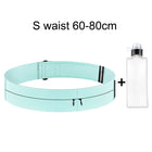 Riñonera Deportiva con Botella de Agua para Correr - Bolsa de Cintura para Móvil y Accesorios de Running