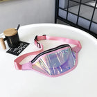 Riñonera Deportiva Impermeable Holográfica - Bolsa Transparente de PVC para Teléfono