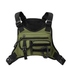 Riñonera Táctica para Mujer - Bolso Pechera Deportiva Multibolsillos para Correr, Ciclismo y Trabajo