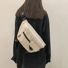 Riñonera Deportiva de Gran Capacidad - Bolsa Casual de Nylon para Hombre y Mujer