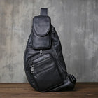 Riñonera de Cuero Vintage para Hombre - Bolso de Piel Elegante