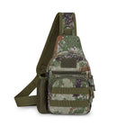 Riñonera Táctica de Nylon para Hombre - Mochila Pecho Sling para Senderismo y Caza