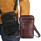 Riñonera Deportiva para Hombre - Bolsa de Cintura Multifuncional con Compartimento para Móvil