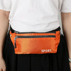 Riñonera Deportiva Negra de Nylon - MRTNAN