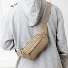 Riñonera Deportiva Unisex de Gran Capacidad - Bolsa Pechera y Bandolera