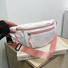Riñonera Deportiva para Mujer - Bolsa de Cintura Nylon Ligera y Versátil, Diseño Simple para Estudiantes