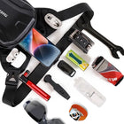 Riñonera Deportiva Impermeable para Motociclistas - Bolsa de Cadera Multiusos