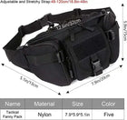 Riñonera Deportiva Impermeable Camuflaje para Aventuras al Aire Libre