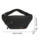 Riñonera Deportiva Unisex Grande para Correr y Running