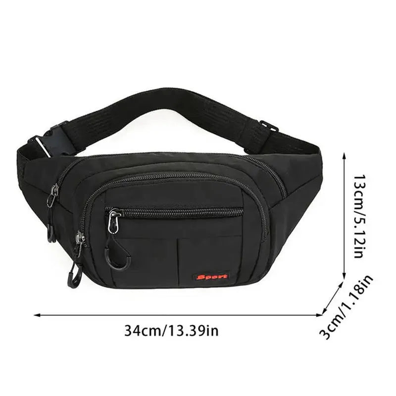 Riñonera Deportiva Unisex Grande para Correr y Running
