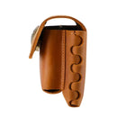 Riñonera Deportiva de Cuero Genuino Crazy Horse para Hombre - Estilo Retro