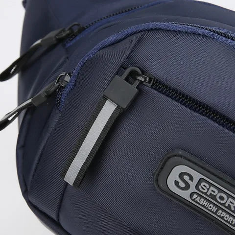 Riñonera Deportiva Oxford - Negra, Azul, Gris, Verde